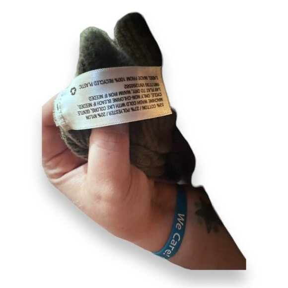 Women’s XXL a new day Army Green Flutter Sleeveless Cable Knit Crop Top - Picture 9 of 9